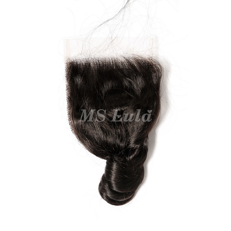 Virgin Hair Loose Wave 4x4 5x5 6x6 7x7 Transparent Lace Closure - 图片 6